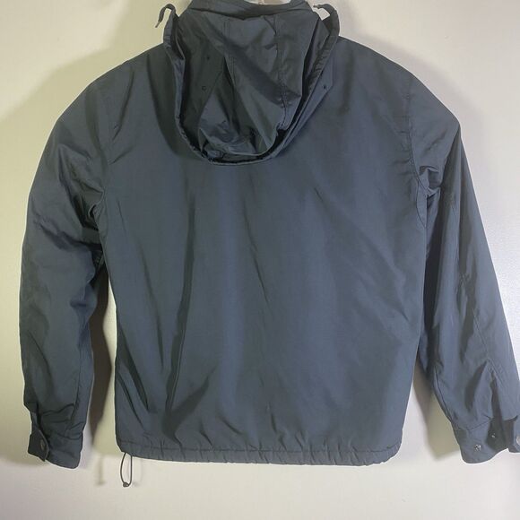 Vintage Polo Ralph Lauren Hooded Jacket Mens Large Black Red Pony Preppy - Picture 8 of 16